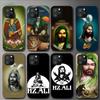 Исламский чехол для телефона Ali с изображением Гц для Iphone 11 12 Mini 13 14 Pro Xs Max X 8 7 6s Plus 5 Se Xr Shell