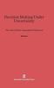 The Decision Making Under Uncertainty : The Case of State-Dependent Preference Book