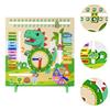 Early Education Daily Calendar Teaching Clock Puzzle Kids Wooden Montessori Toys  Party Trip