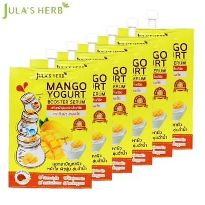 Mango Yogurt Booster Serum Moisturize the Skin Slow Down Premature Aging 8 Ml X 6 Pcs - Thai