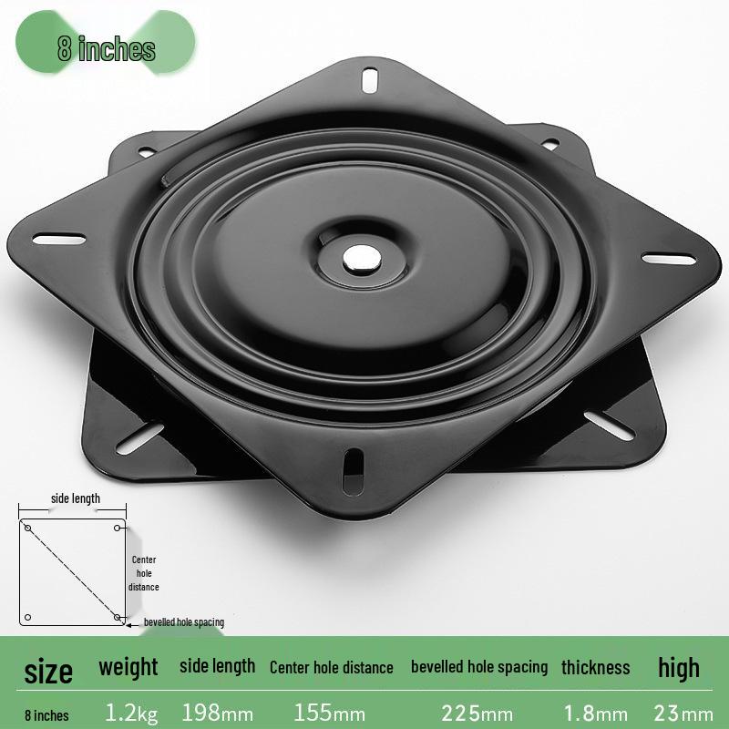 Universal Thickened Square Rotating TV Stand for Furniture