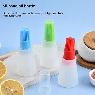Силиконовая бутылка-кисточка для масла для выпечки, фритюрницы, блинов, гриля и стейков - пищевой, термостойкий силикон