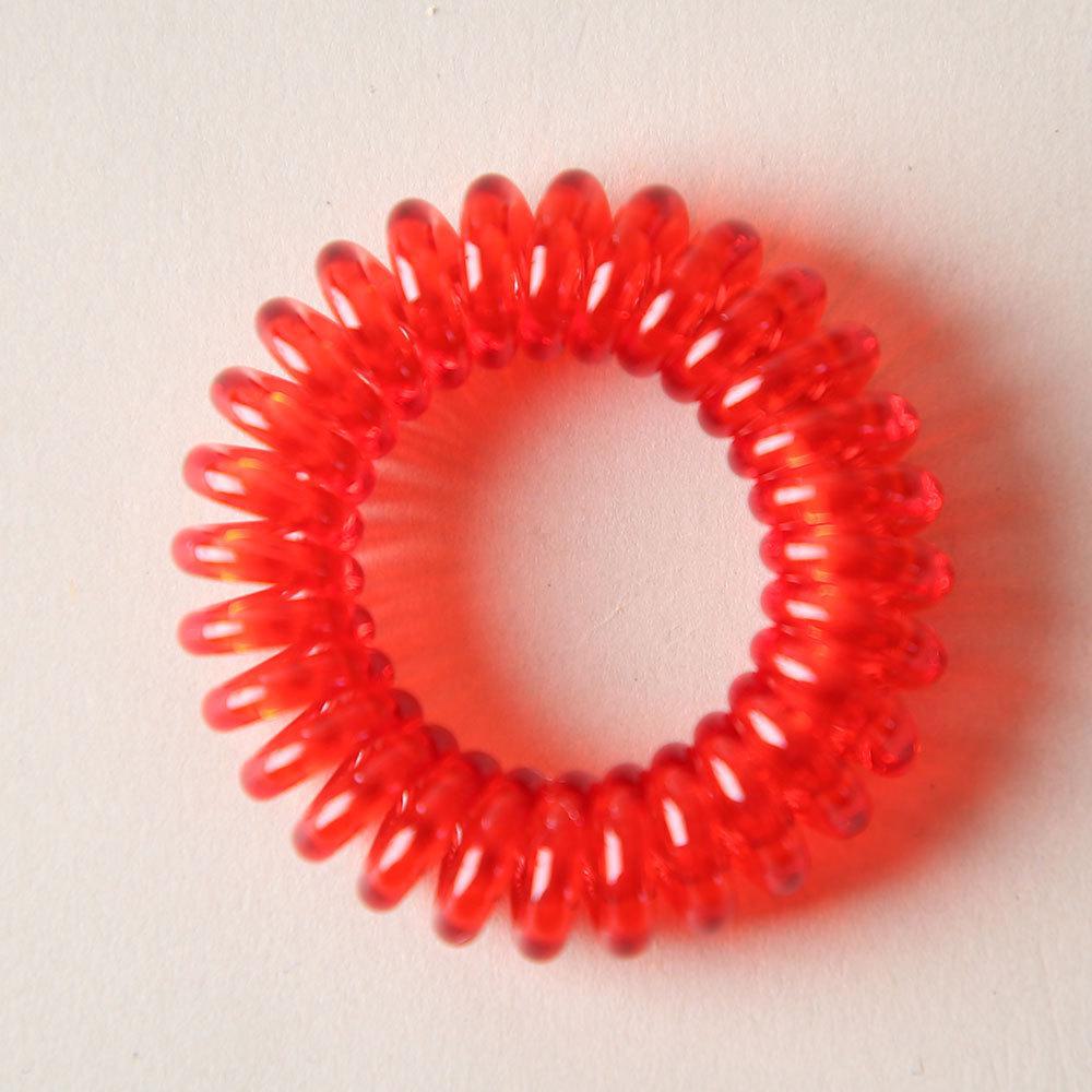 Korean Style Elastic Hair Bands: 40 Transparent Colors, Soft & Seamless Hair Accessories