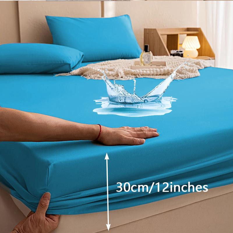 Высококачественный наматрасник - Сверхпростыня с глубоким карманом, непромокаемый наматрасник на резинке