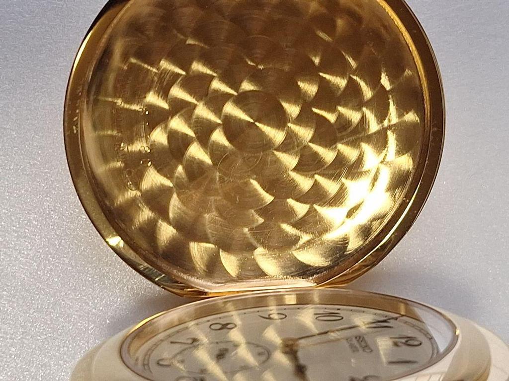 [Б/У] Рабочие карманные часы Seiko, подарок премьер-министра, 7N07-001A