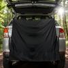 Автомобильные шторки для душа на заднюю дверь, шторки-разделители для приватности, регулируемая защита от солнца и блокировка света, с магнитными крючками