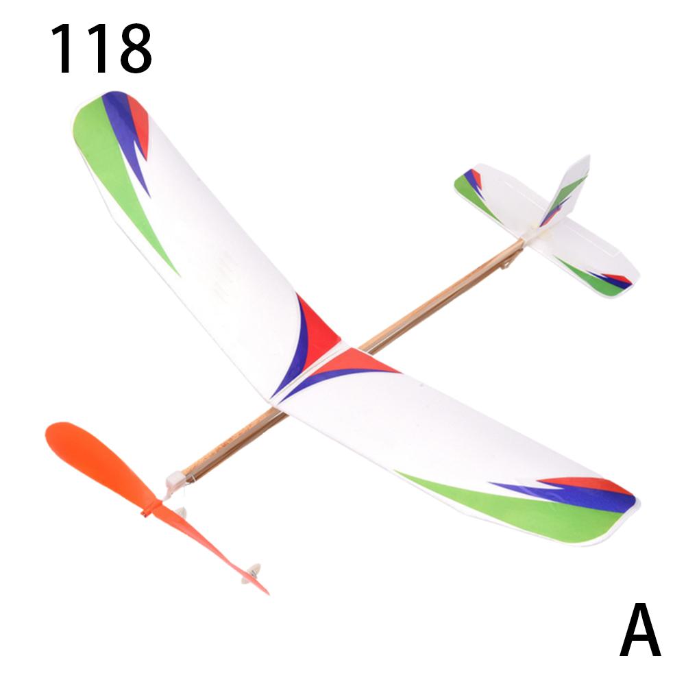 Модель самолета своими руками с резиновым ремешком для учащихся начальной школы, образовательная игрушка для научного конкурса S6A2