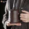 Цзинь Сянъюй Чашка для чая Офисная кружка Исинская глина Цзыша Керамика Подарок Встреча Личный Кунг-фу чай Сюй Хуай Жуо Бамбуковая кружка 450 мл