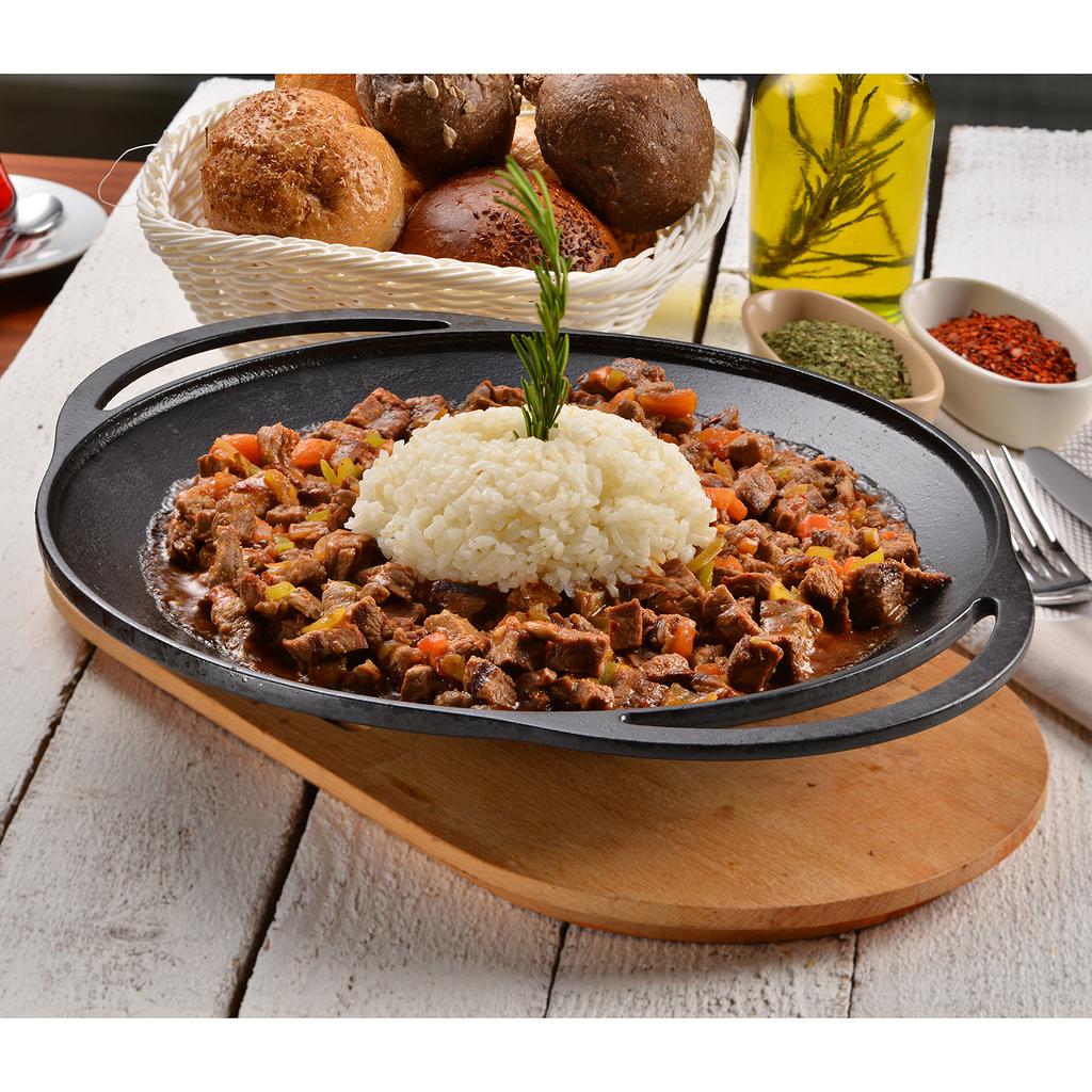 Lava Чугунный круглый турецкий вок. Двойная ручка, диаметр. Ø 28см.