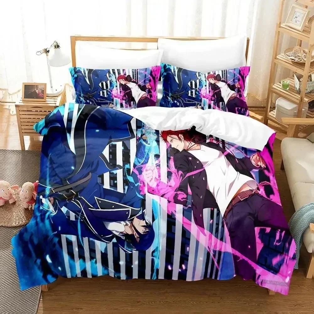 Аниме K project Микото Суо Нет крови! Без косточки! Никакого пепла! Комплект постельного белья Односпальный Полуторный Двуспальный Кинг-сайз Комплект для кровати Взрослый Детский Спальня