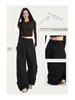 Autumn Women's High-Waist Loose Wide-Leg Pants