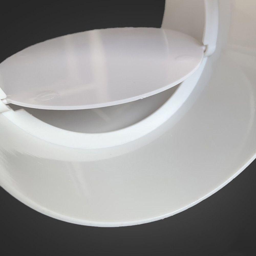 Improvement Range Hood Ventilation Check Valve Pipe Draft Blocker Pipe Check Valve Air Duct Check