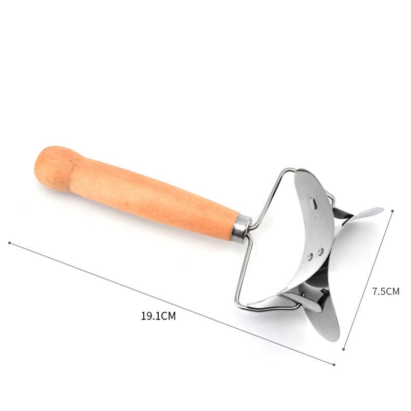 Dumpling Mold Jiaozi Maker Stainless Steel Hand Dough Presser Circle Roller Machine Kitchen Pizza Pastry Cutters Cooking Tools