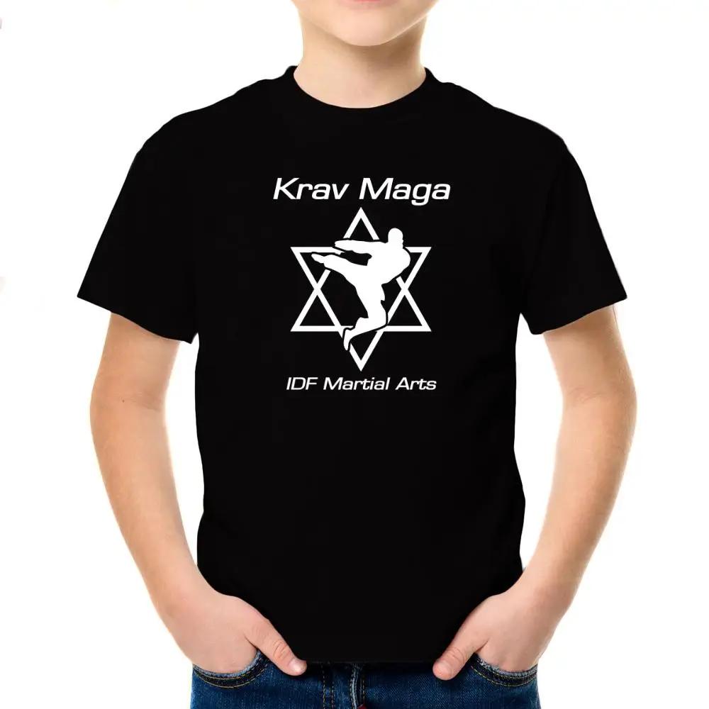 Israeli Krav Maga Martial Arts IDF Self Defense System T Shirt High Quality Cotton Big Sizes Breathable Top Casual Tshirt