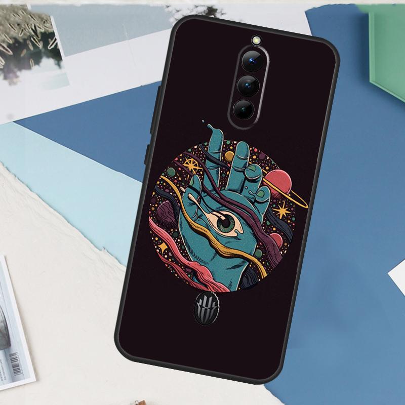 Чехол с глазами для ZTE Nubia Red Magic 11 10 9 8 8S 9S 10S Pro Plus 6 7 6S 7S Pro 5G 6R 10 Air