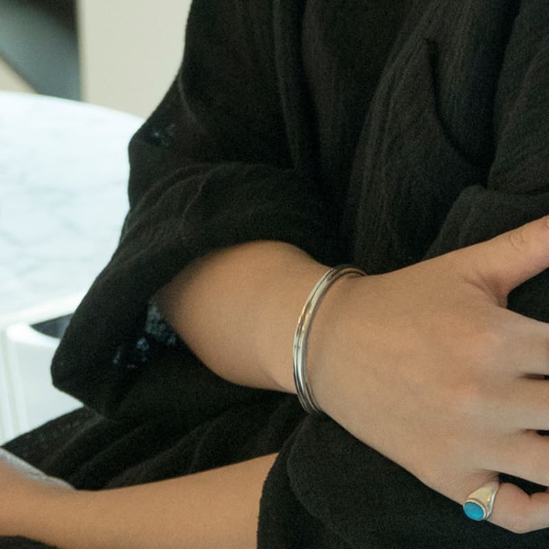 REM Flare Bracelet-silver