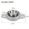Rhombic 8mm 10mm 12mm 15mm KFL08 KFL10 KFL12 KFL15 Pillow Block Bearing Thrust Bearing ZINC Alloy