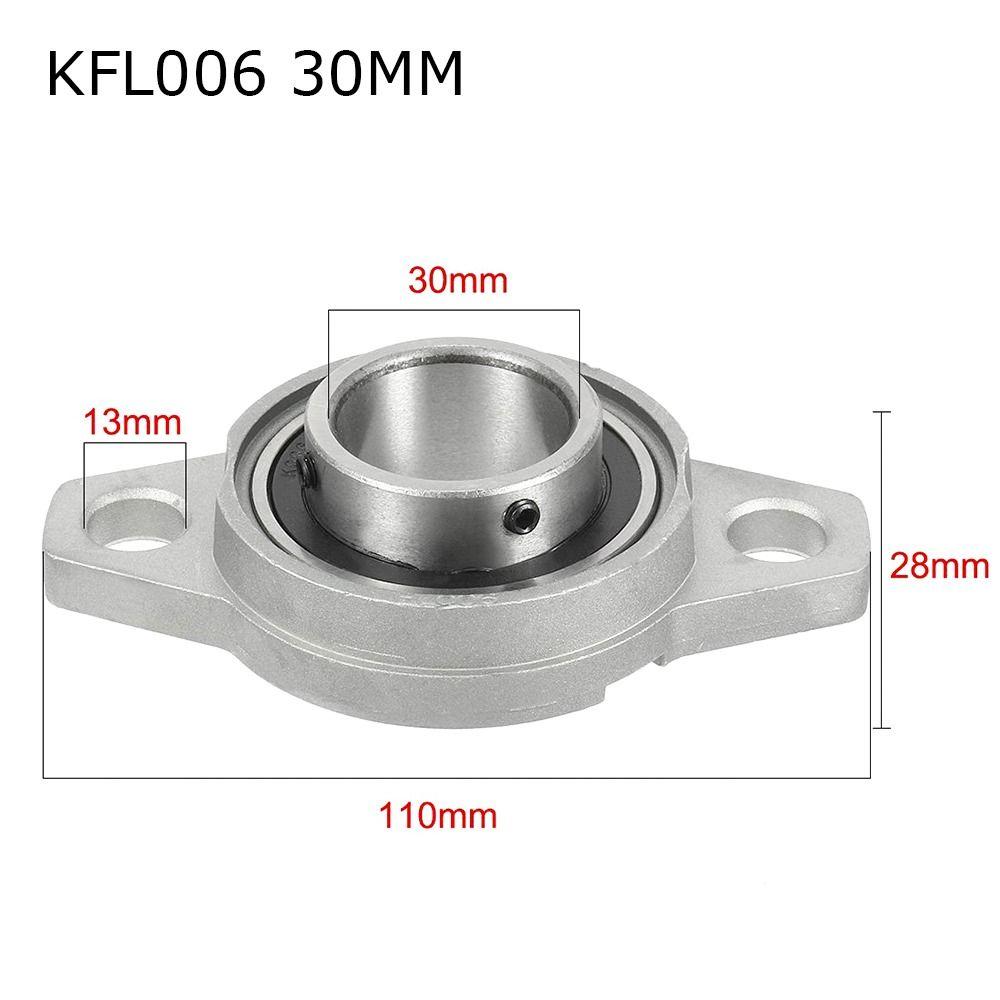 Rhombic 8mm 10mm 12mm 15mm KFL08 KFL10 KFL12 KFL15 Pillow Block Bearing Thrust Bearing ZINC Alloy