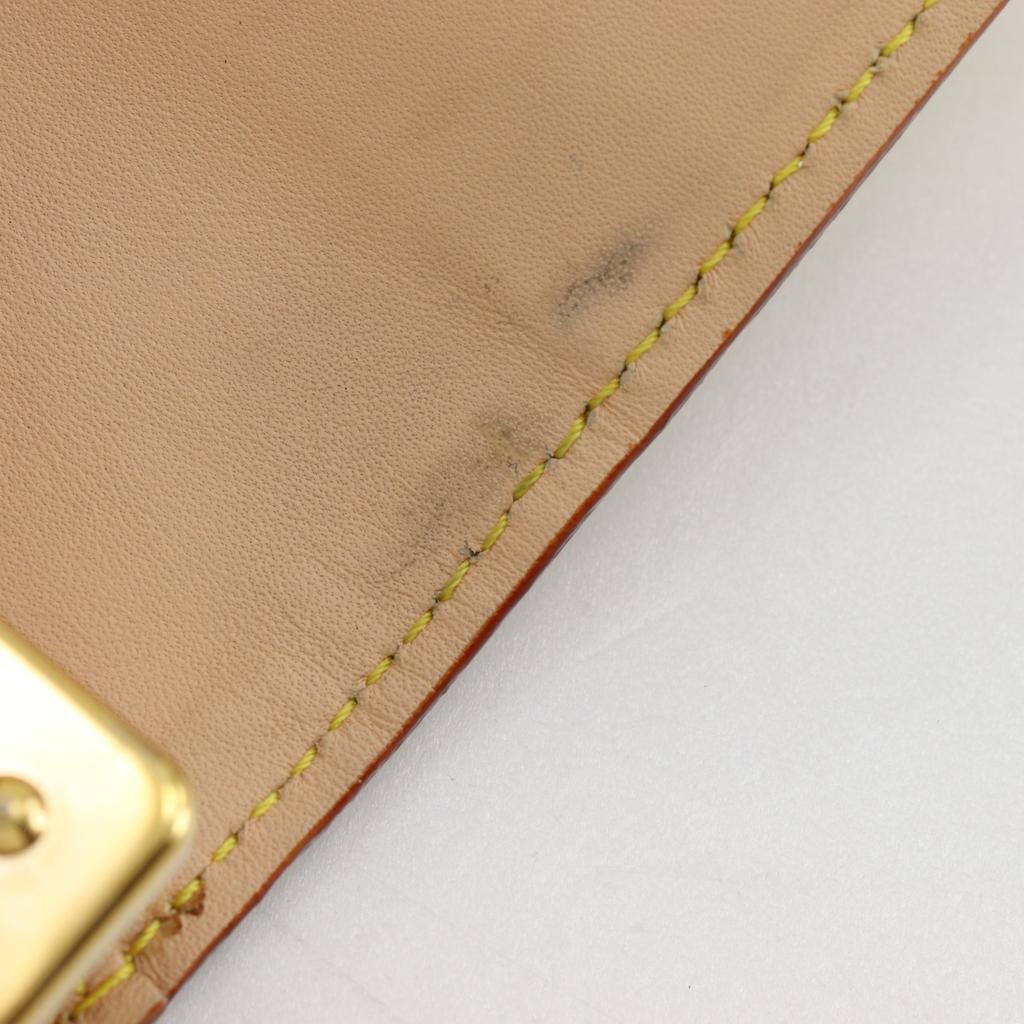 LOUIS VUITTON Porte Tresor International Purse M92659 Three fold Bron Monogram multicolor Women Used