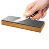 Archetype Whetstone Knife Sharpening Blue Stick Set, Leather Knife Polishing Compound, Mirror Finish, Metal Polish, Black