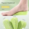 NO.8 Height Increase Templates Comfortable Half Insole for Shoes Soft Sport Insoles for Feet Men Women 1.5-3.5cm Growing Shoe Sole