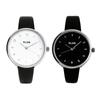 Парные часы Популярные часы Простые стильные пара KLON CONNECTION ELFIN 33 мм [Комбинированный продукт] БЕЛЫЙ×ЧЕРНЫЙ