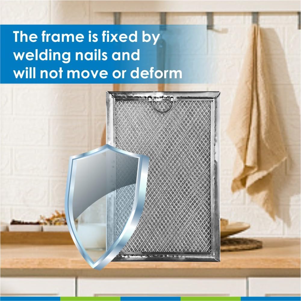 Замена воздушного фильтра, Жироулавливающий фильтр для микроволновой печи для моделей GE WB06X10359 и WB06X10309 (Размер 7,64x5,12x0,16 дюйма 1 шт.) MAF-04