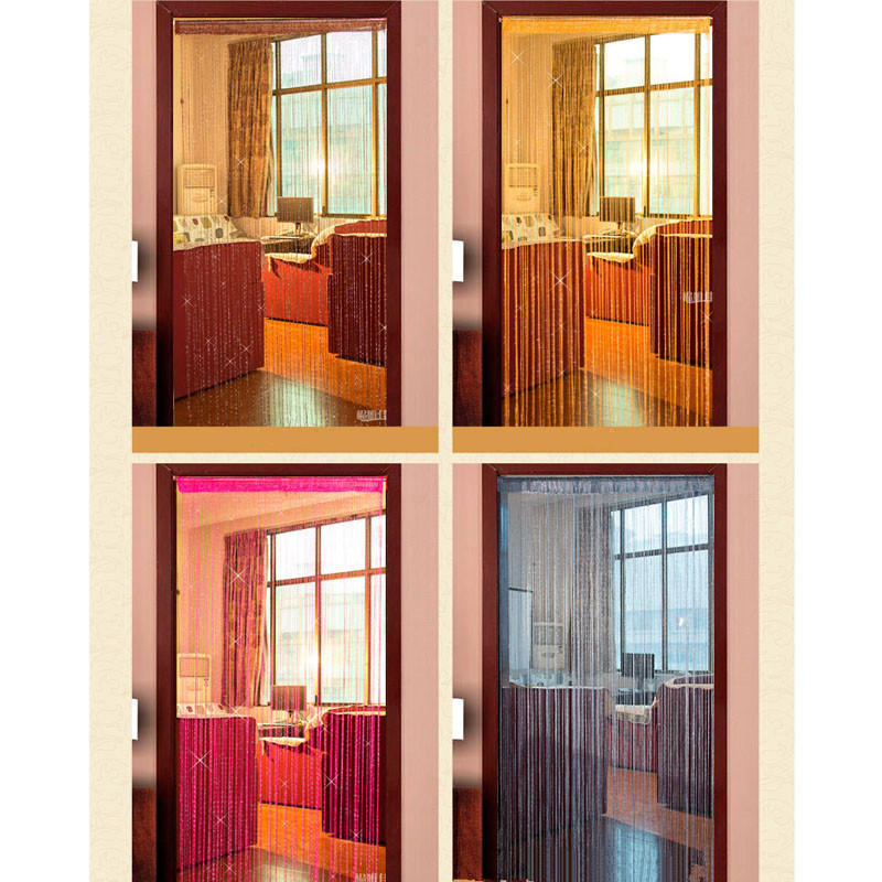 Декор для дверей и окон Москитная сетка Бахрома Кисточка Шторы Шторы с блестками Шторы для комнаты