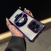 Для vivo V25E Чехол Роскошный Гальванизированный С Подставкой Противоударный Прозрачный Чехол Для vivo V50 V27E V29E Y20 Y21 Y51 Y53S Y33 Y35 Y36 Y28 Y29 Крышка