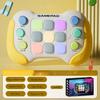 Fast Push Game Fidget Toys Handle, Upgraded Flashing Quick Press Games Pro for Kids, Speed Push Light Up Fidget Game, Handheld Console Gamepad Toy