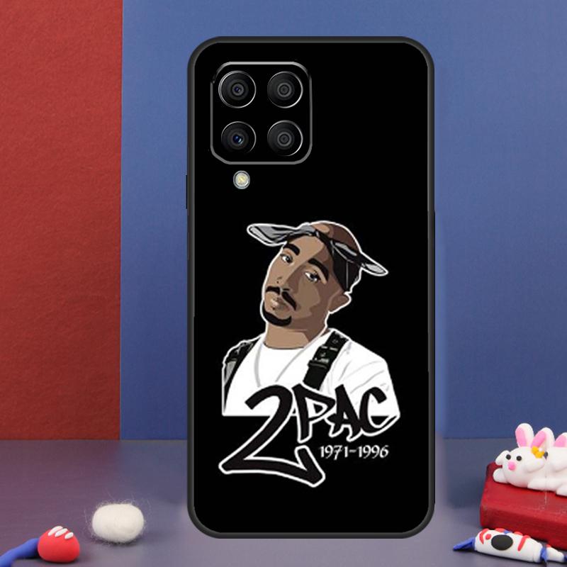 Чехол Tupac 2Pac Shakur для Samsung Galaxy M16 M06 M36 M56 M15 M11 M31 M21 M53 M13 M32 M52 M35 M55 M14 M34 M54