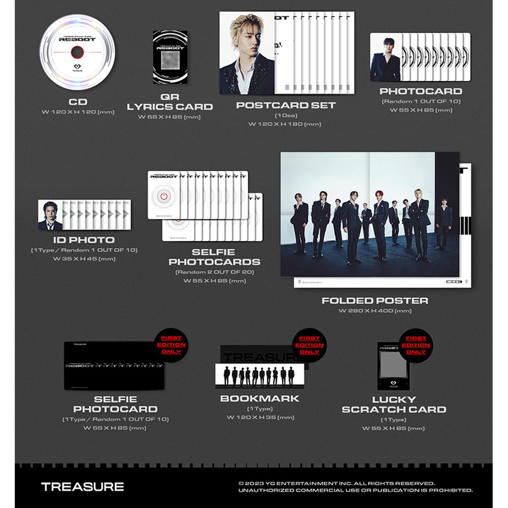 TREASURE 2-й полный альбом [REBOOT] Фотокнига Ver.
