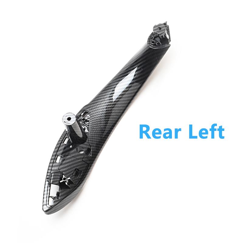 Внутренняя дверная ручка из углеродного волокна с принтом для BMW 3 4 серии F30 F31 F32 F33 F34 F35 F36 F80 F82 F83 318i 320i 328i