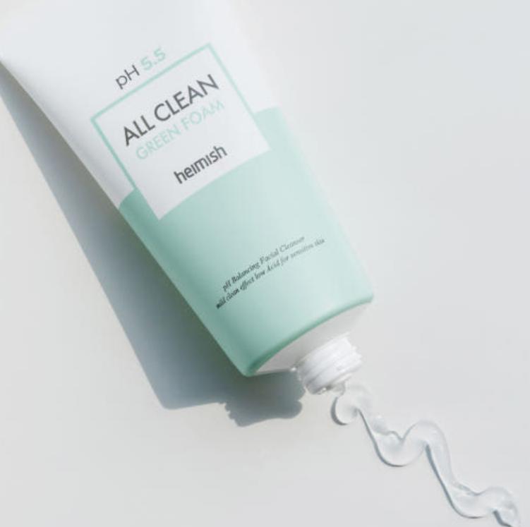 Heimish All Clean Green Foam – Мягкая пенка для умывания с чайным деревом 150 г