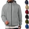Men's Sweat Jacket With Hood Leisure Hooded Jacket Zip Hoodie Casual Sweatshirt Jacket Winter Hoodie With Zip Winter Jacket PlainJacket Hood