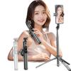 Магнитный селфи-штатив Bluetooth для мобильных телефонов - Алюминиевый сплав, 1,6 м, Идеально подходит для прямых трансляций и фотографии.