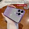 For iPhone 14 Fashion Bling Glitter Colorful Phone Case For iPhone 14 Pro Max Shockproof Soft Plating Protection Cover 14 Plus