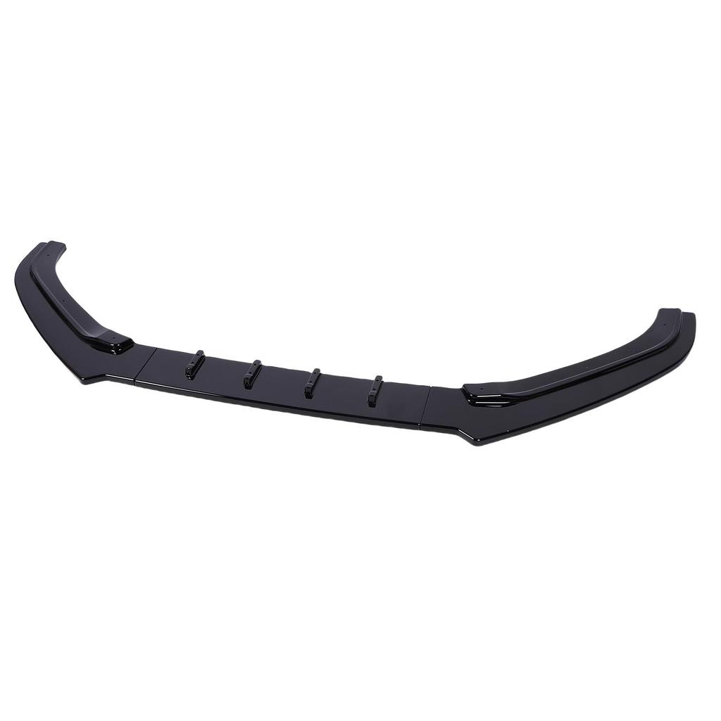 Front Bumper Lip Spoiler 3 Sections Bumper Lip Chin Splitter Diffuser Protector Body Kit Replacement for 6C 2015 2018