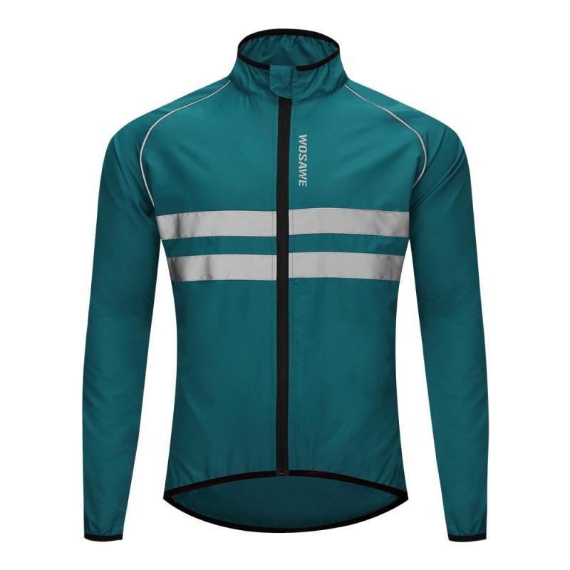 Unisex Cycling Windbreaker Jacket Road Bike Riding Outdoor Sports Breathable Apparel