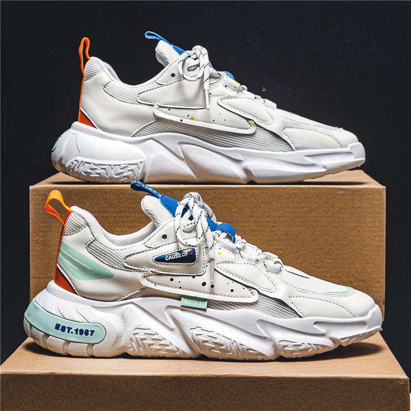 2025 Autumn and Winter New Breathable Low-top Sports Shoes, Men's Casual Versatile Trendy Shoes, Student Durable Running Shoes