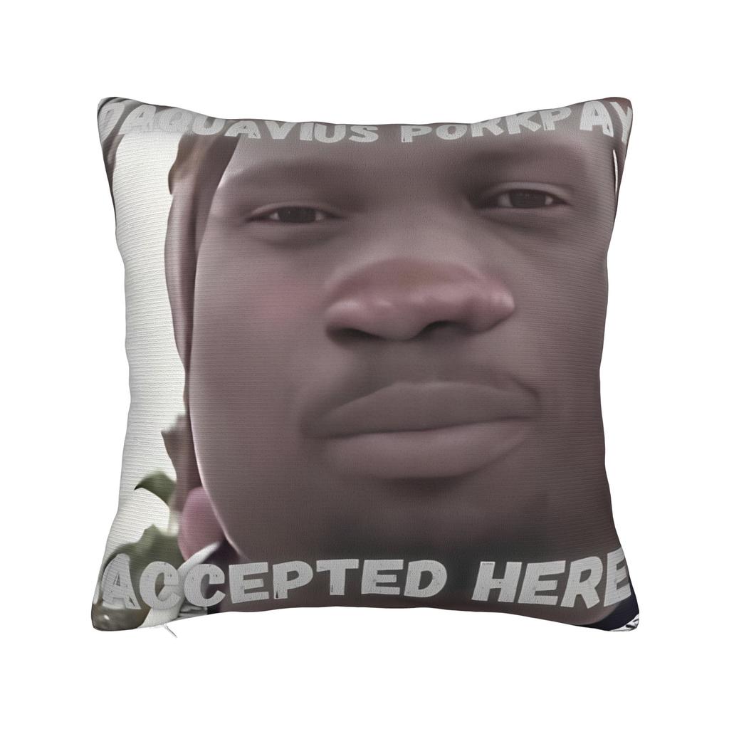 Dequavious Pork Is Calling Pillowcases Kawaii Pillow Case For Chair Sofa Home Decor Comfy Pillow Cover