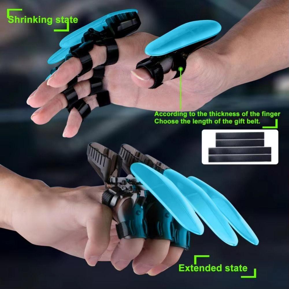 3pcs Scalable Retractable Mechanical Claws 3D Assembly Finger Wolverine Claws Boy