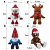 Cute 3D Printing Christmas Decoration Snowman Elk Santa Claus Xmas Pendant Desktop Toys Ornaments Festive Collection