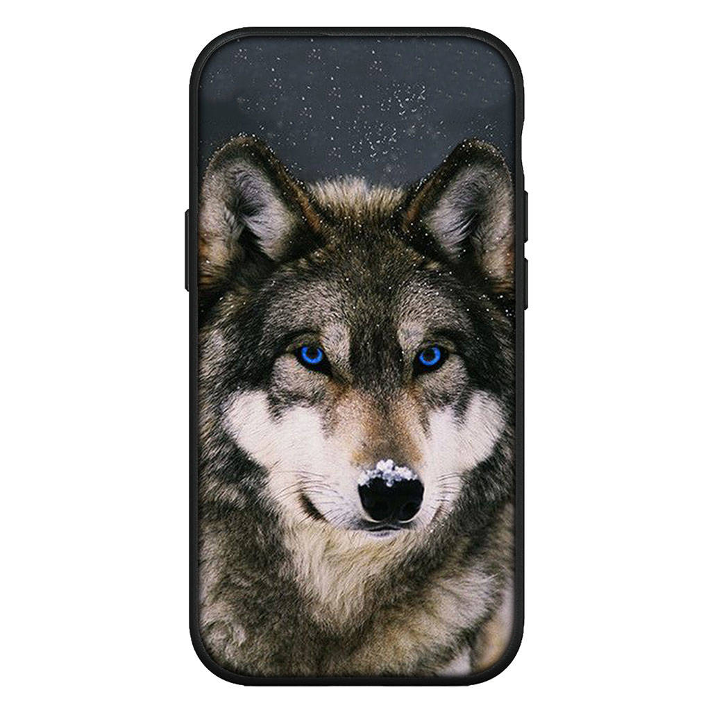 Cover for iPhone 16 15 Xiaomi Redmi Note 14 13 12 11 Pro Max X 8 9 16e Samsung Galaxy S25 S24 S23 Moto A4 OPPO Huawei Stalking Wolf Art Phone Case