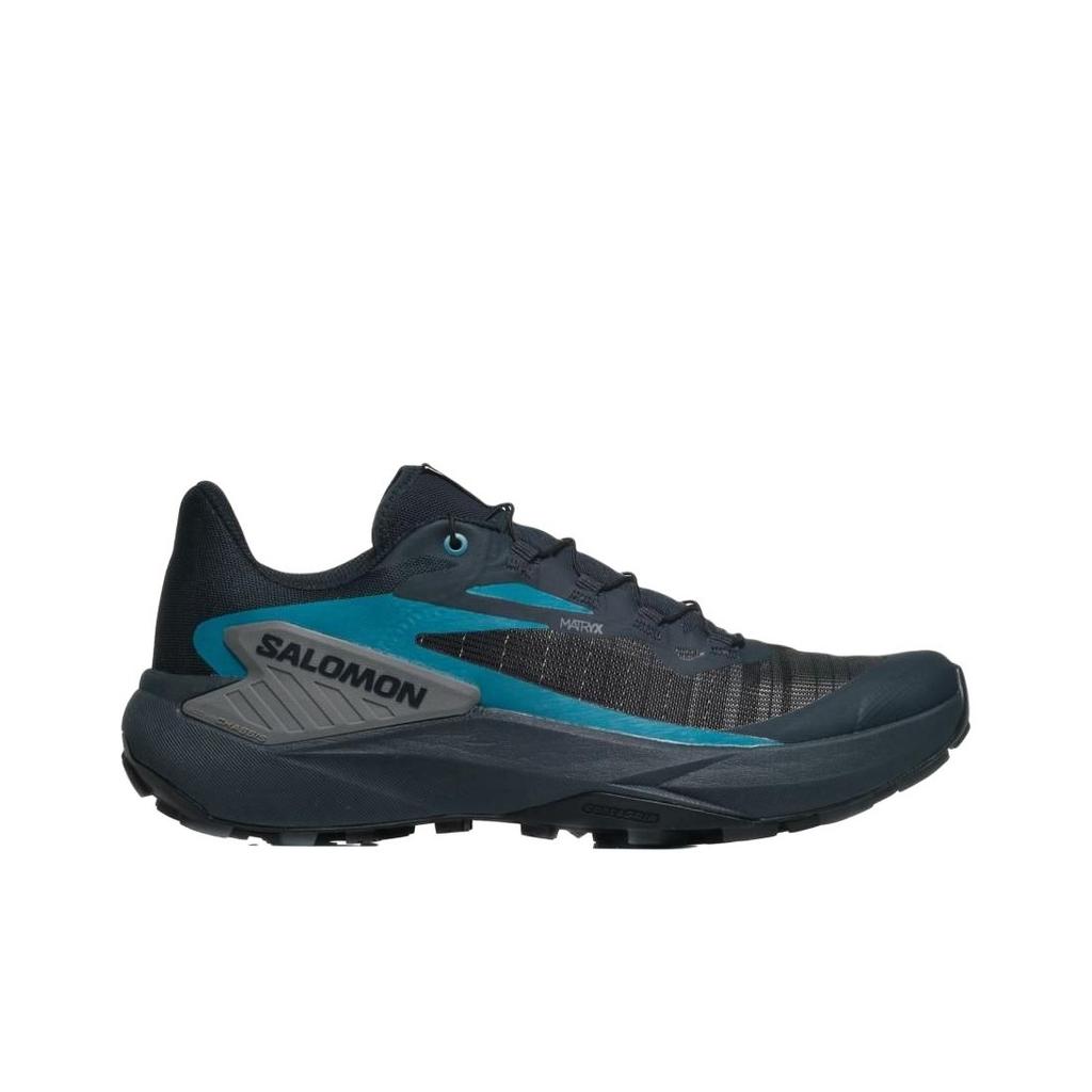 SALOMON Мужские кроссовки Genesis Carbon Tahitian Tide черные, тихий оттенок L47443000