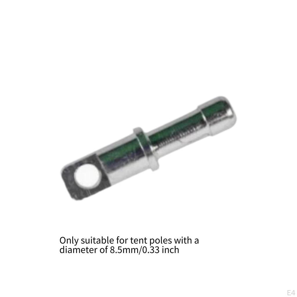 Заглушки для стоек палатки 8,5 мм/0,33 дюйма, алюминиевые компоненты походное снаряжение