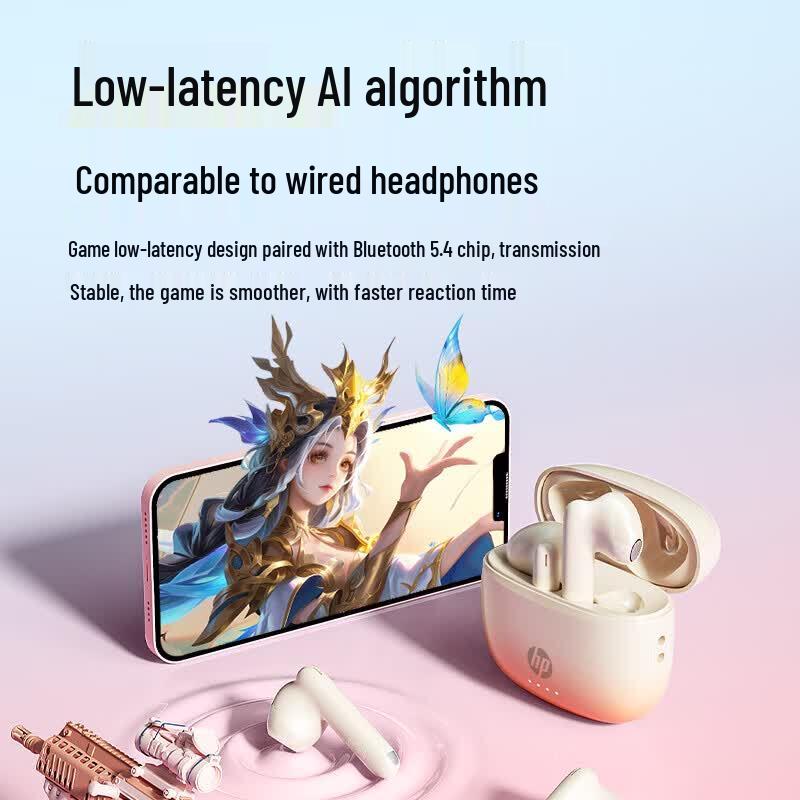 HP H10J Полностью беспроводные Bluetooth 5.4 наушники