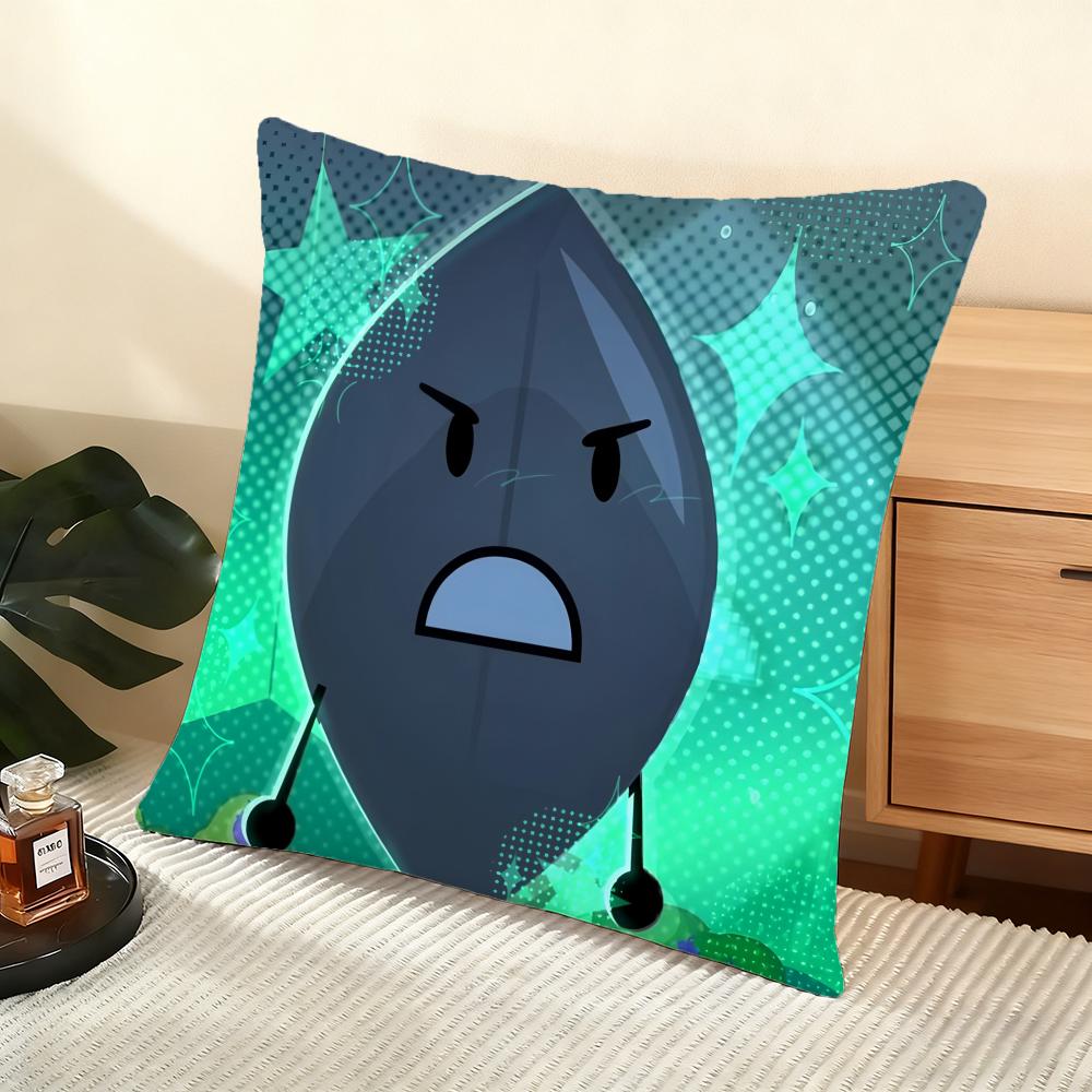 Battle For D-Dream Island Cushion Cover Soft Short Plush Pillow Cover Smooth Cozy Texture Aesthetic Cushion Case Home Decor