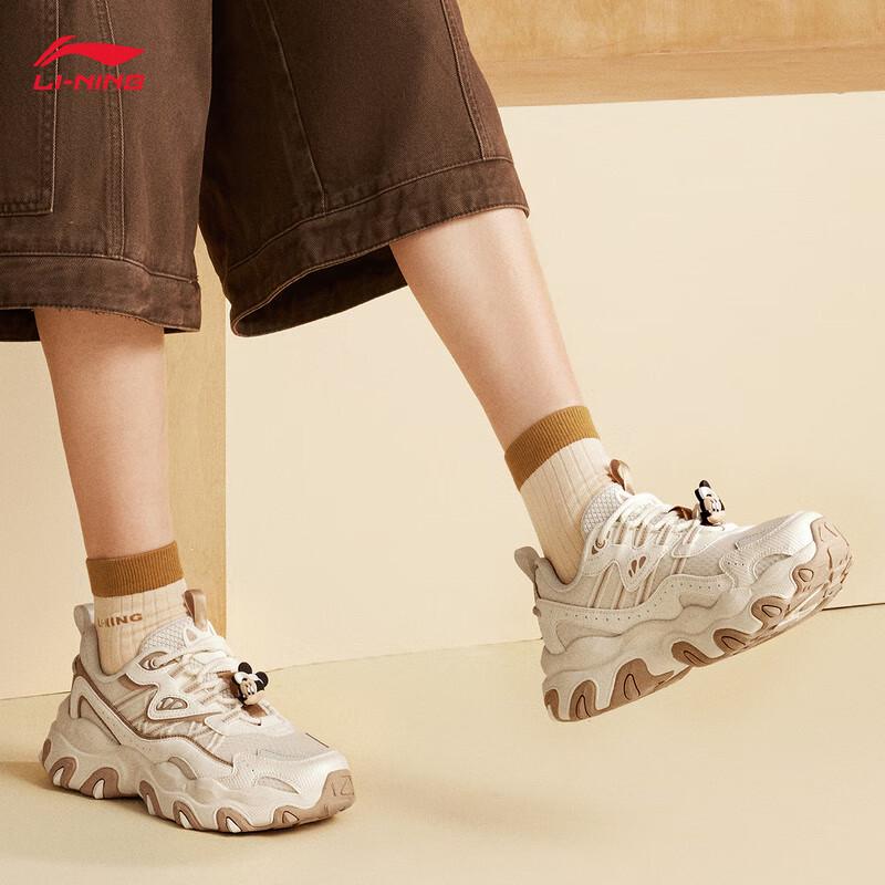 Li-Ning X Disney Minnie Кошачья лапка LITE 3 Женская повседневная обувь AGCV044