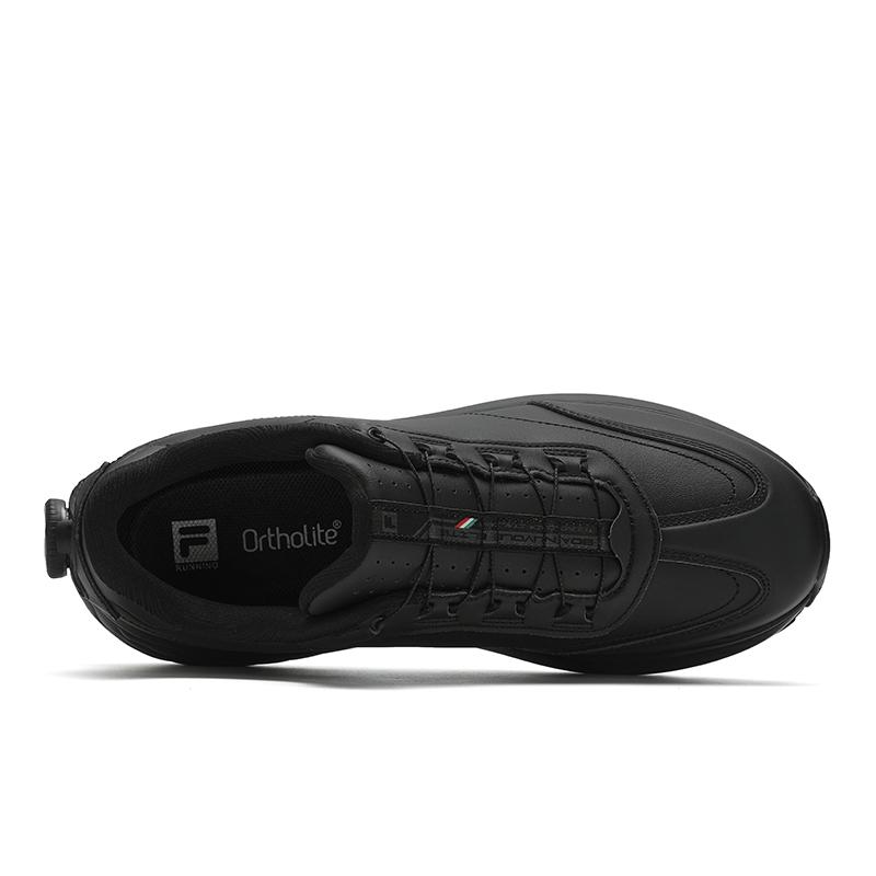 Fila BOA NUVOLE 2 Устойчивые к истиранию Низкие Беговые кроссовки Мужские Черные A12M511120FBK
